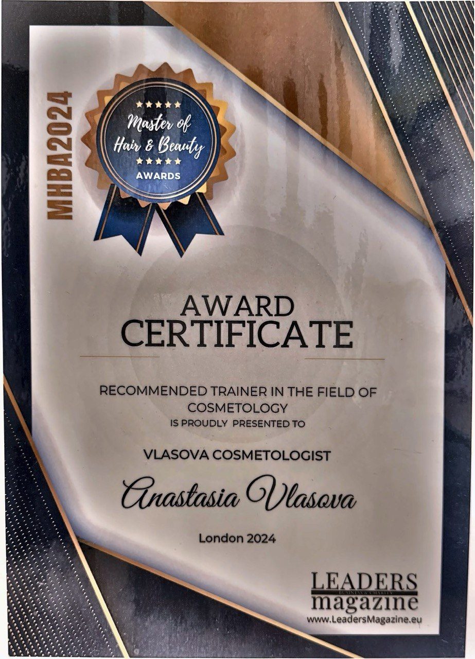 MHBA 2024 Recommended Trainer certificate